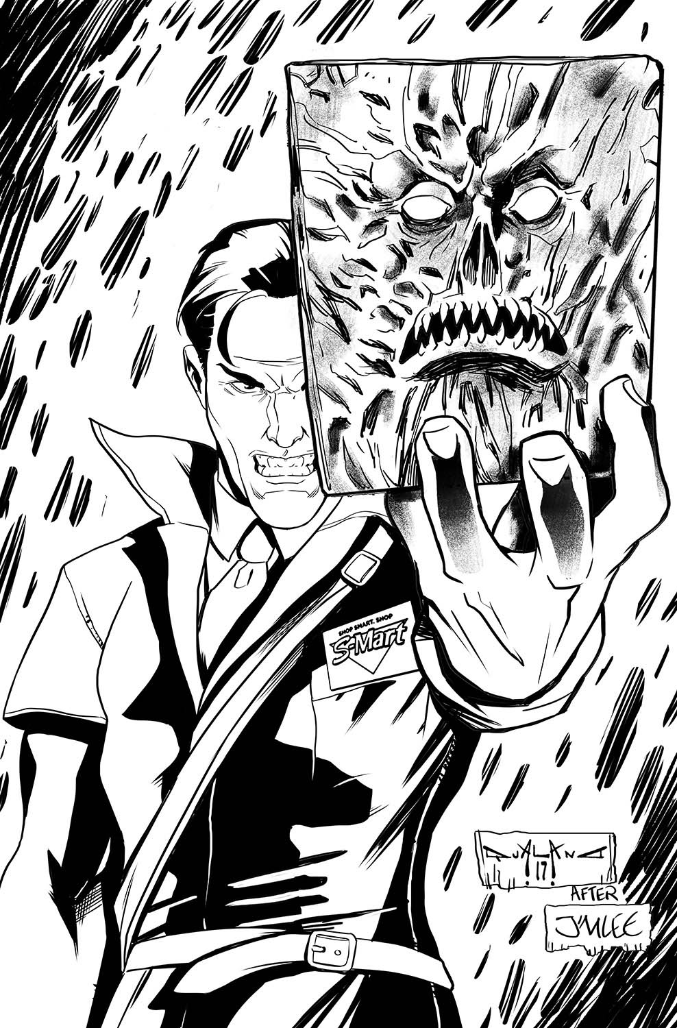 pasquale-qualano-portfolio-covers-Ash-Vs-Army-Of-Darkness-#5-Inks---