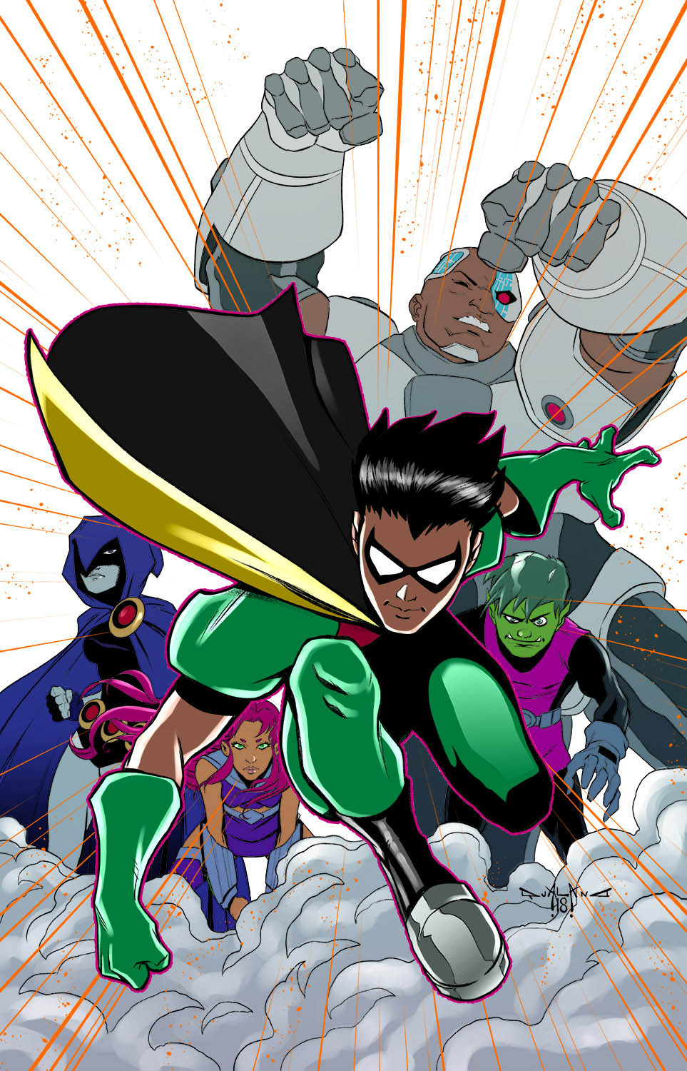 pasquale-qualano-portfolio-covers-Dana-Kids-Teen-Titans-Go-Color---