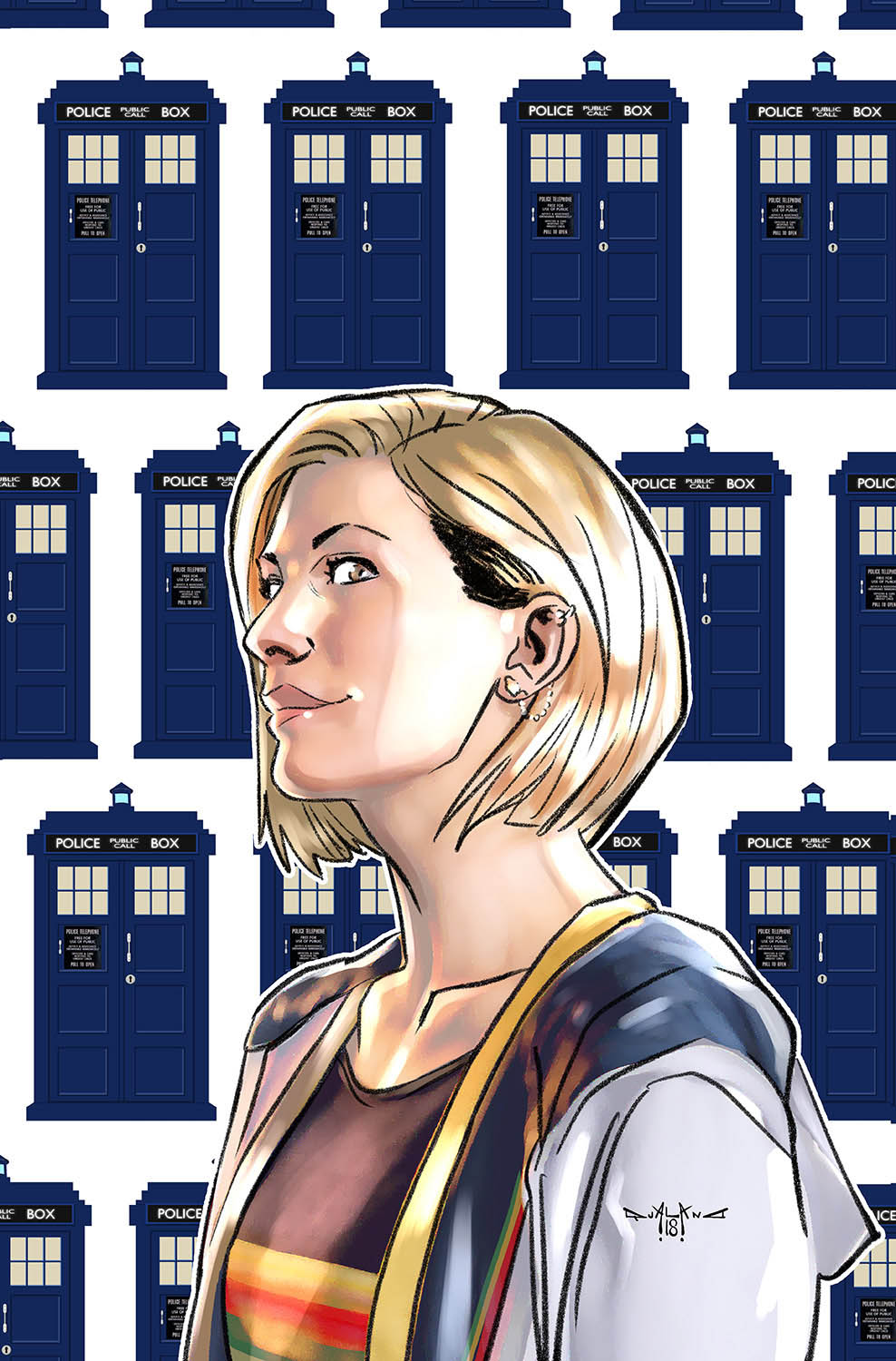 pasquale-qualano-portfolio-covers-Doctor-Who-13th-Doctor-Color---
