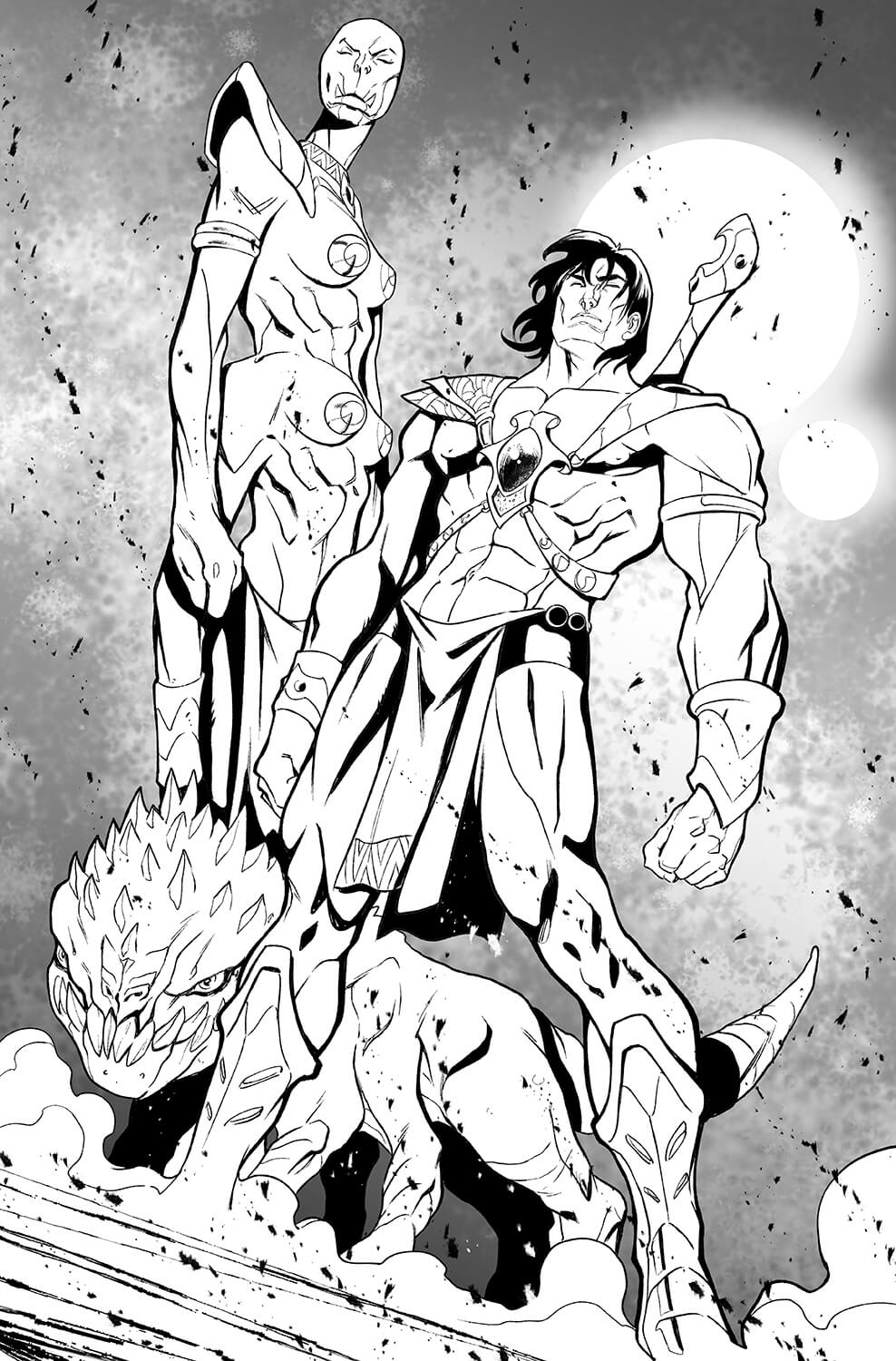 pasquale-qualano-portfolio-interiors-Dejah-thoris-The-Garden-Of-Mars-#-10-Page-20---