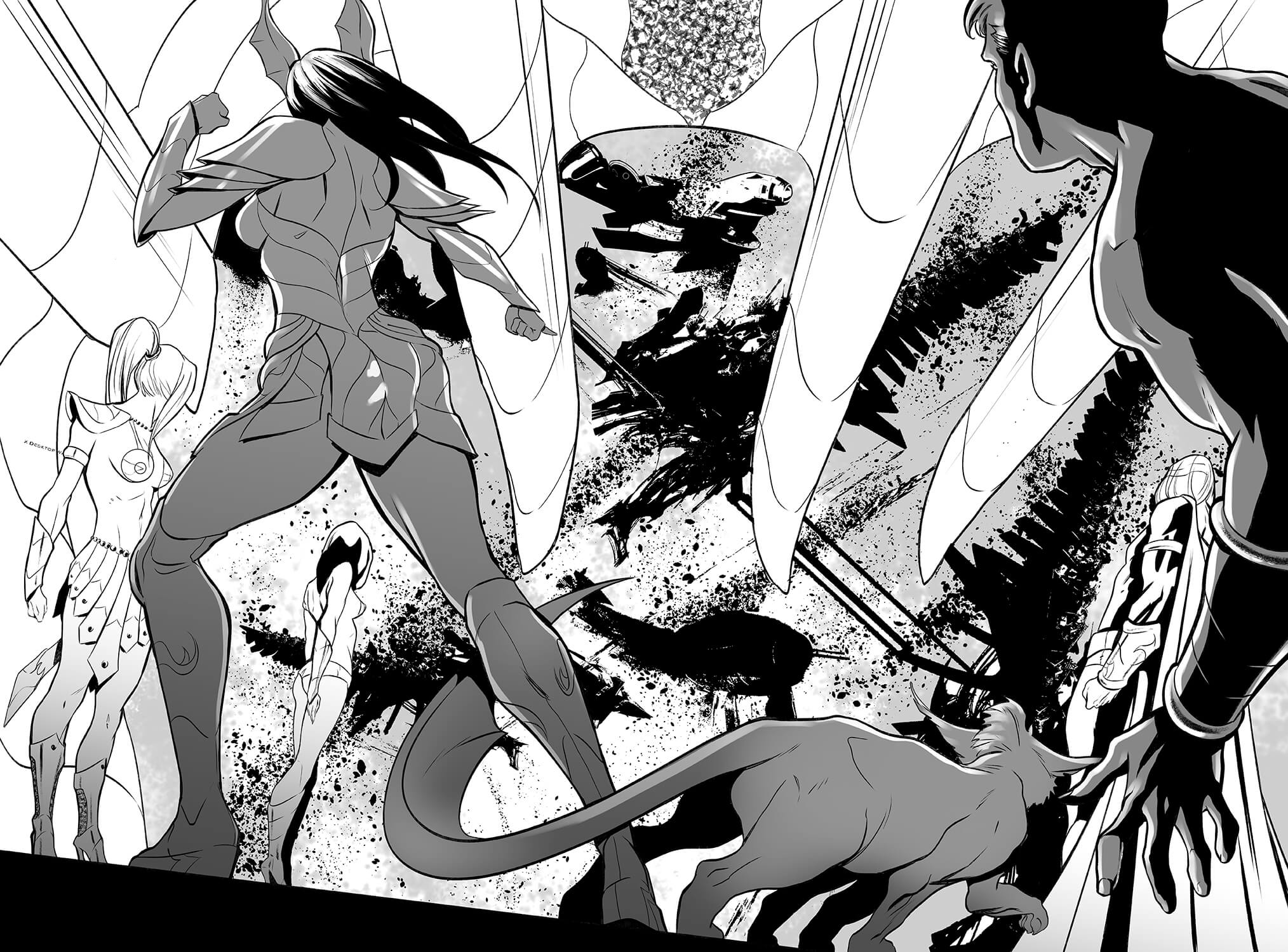 pasquale-qualano-portfolio-interiors-Dejah-thoris-The-Garden-Of-Mars-#-8-Page-10-11---