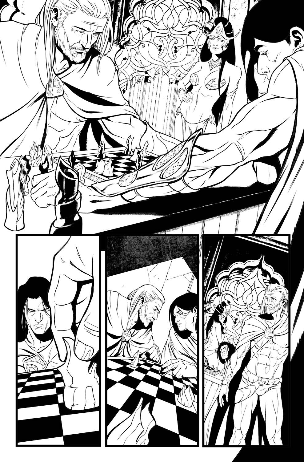 pasquale-qualano-portfolio-interiors-Dejah-Thoris-The-Garden-Of-Mars-#1-Page-#13---