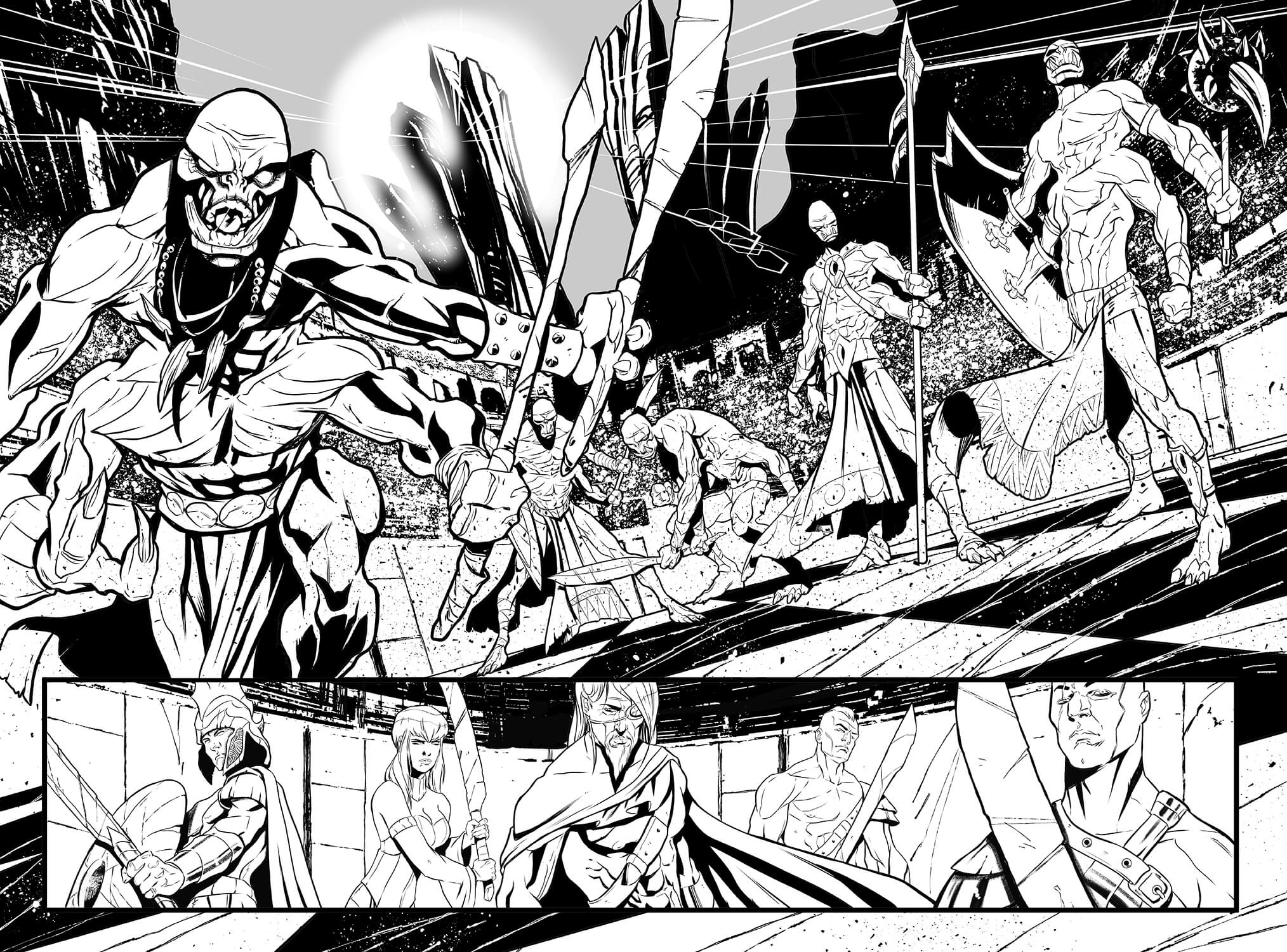 pasquale-qualano-portfolio-interiors-Dejah-Thoris-The-Garden-Of-Mars-#-3-Page-10-11---