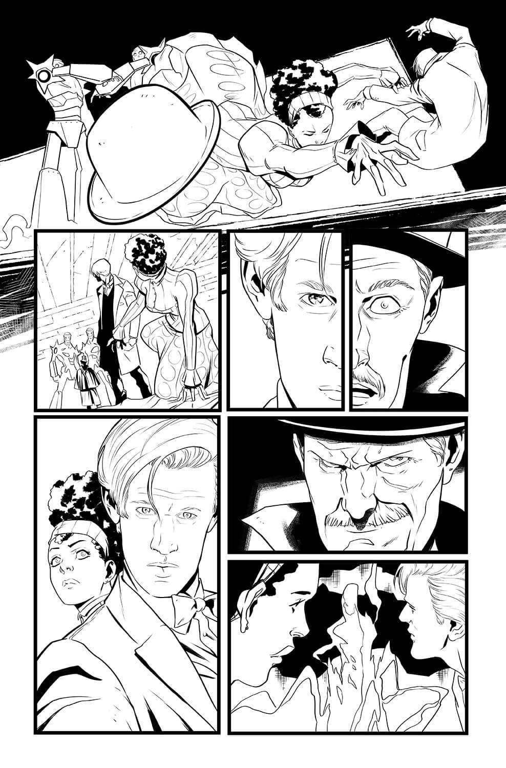 pasquale-qualano-portfolio-interiors-Doctor-Who-11th-Doctor-The-Steampunk-Conundrum-Page-13---