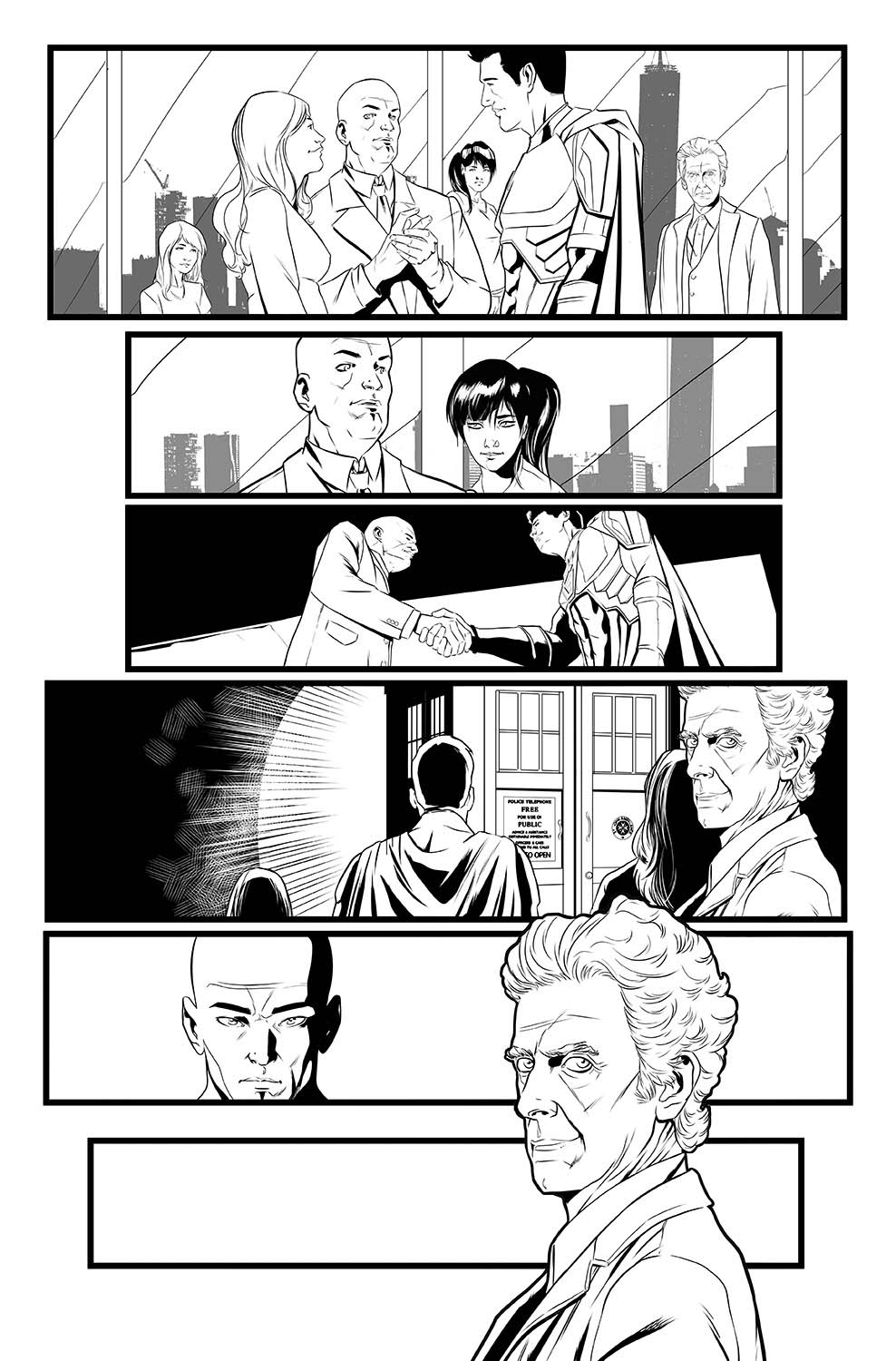 pasquale-qualano-portfolio-interiors-Doctor-Who-12th-Doctor-Ghost-Stories-#3-Page-#9---