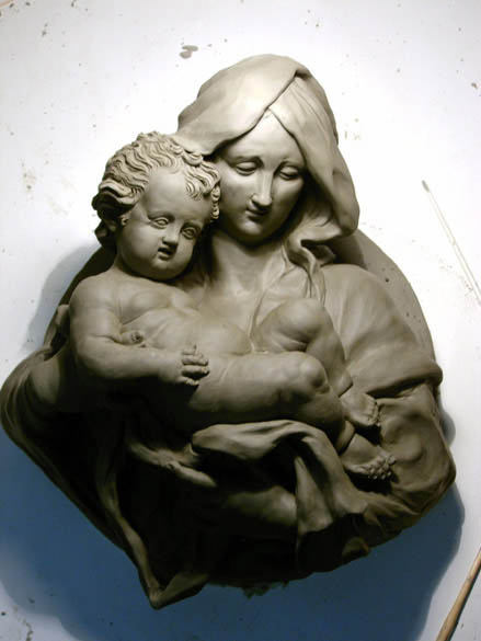 pasquale-qualano-portfolio-sculptures-Virgin-Mary-And-Jesus-#1---