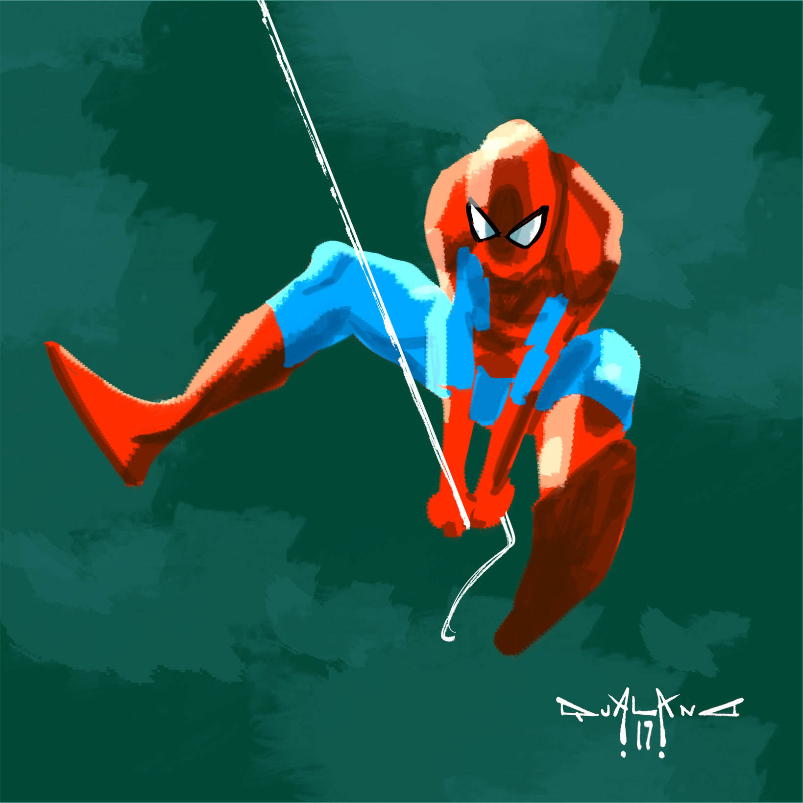pasquale-qualano-portfolio-sketches-Spiderman-Sketch---